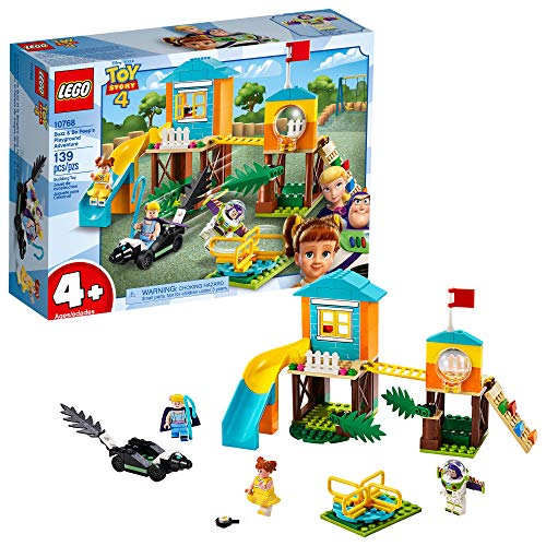 LEGO | Disney Pixar's Toy Story Buzz & BO Peep's Playground Adventure 10768 - Juego de construcción (139 piezas)