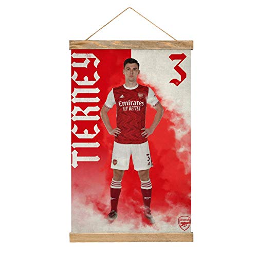 Lienzo de alta calidad para colgar una imagen, póster de Kieran Tierney-qU31, mural, fácil de instalar