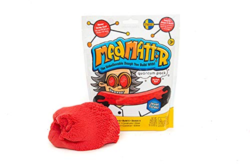 MAD MATTR Jewel Tones by Relevant Play - Soft Modelling Dough Compound That Never Dries out, 10 Ounces (Rocket Red, 10oz)