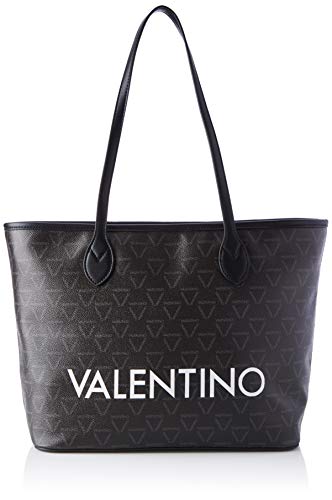 Mario Valentino Valentino by Liuto, tote para Mujer, Marrón (Negro Multicolor), 15x29x39 centimeters (B x H x T)