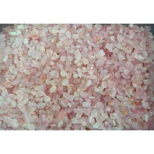 Mini Rodado de Cuarzo Rosa (Pack de 250 gr) Minerales y Cristales, Belleza energética, Meditacion, Amuletos Espirituales