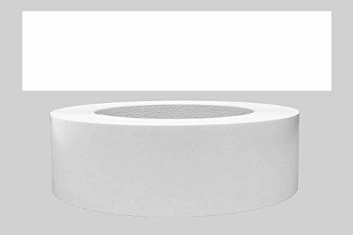 Mprofi MT® (10m rollo) Cantoneras laminadas melamina para rebordes con Greve Blanco Liso 45 mm
