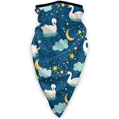N / A Bandana A Prueba De Viento,Modelo Inconsútil con La Bufanda Blanca del Pañuelo del Fondo De Los Cisnes, Bufanda Casual De La Media Cara para Las Actividades,24X52Cm N / A Bandana A Prueba De Viento,Modelo Inconsútil con La Bufanda Blanca del Pañuelo del Fondo De Los Cisnes, Bufanda Casual De La Media Cara para Las Actividades,24X52Cm