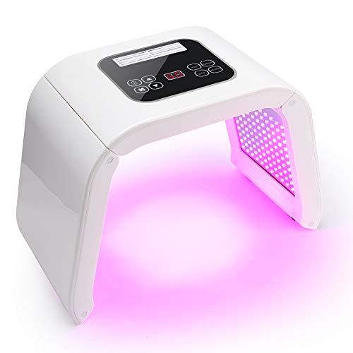Naroote 【??????】 PDT LED Light Facial Beauty Machine, 7 Colores PDT LED Light Beauty Lámpara fotodinámica Mejora de la Piel Machine-Quality es Nuestra Cultura(EE. UU, 110-220V)
