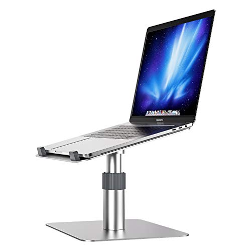 Newaner Soporte para portátil con ventilación de aluminio, Adjustable, Escritorio altura regulable, giratorio 360°,compatible con portátiles (10-16 pulgadas), incluyendo MacBook Pro/Air Surface
