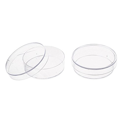 Noblik 10 Piezas Placas de Petri de PláStico EstéRil de 35 Mm X 10 Mm con Tapa para Levadura de Placa LB (Color Transparente) Noblik 10 Piezas Placas de Petri de PláStico EstéRil de 35 Mm X 10 Mm con Tapa para Levadura de Placa LB (Color Transparente)