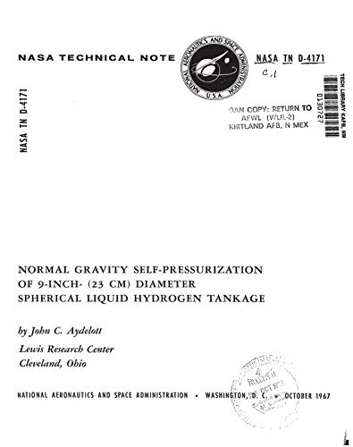 Normal gravity self-pressurization of 9-inch- /23 cm/ diameter spherical liquid hydrogen tankage (English Edition)