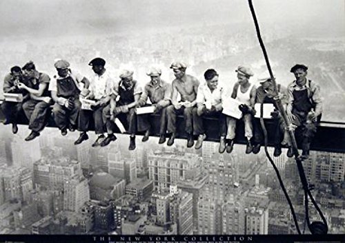 Nueva York - Almuerzo En Lo Alto De Un Rascacielos, 1932 Póster (91 x 61cm)
