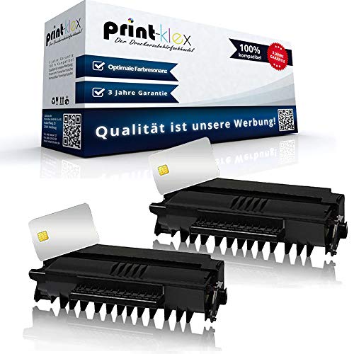 Office Print Serie - 2 cartuchos de tóner compatibles con Philips MFD 6000 Series MFD 6020 MFD 6020 W MFD 6050 MFD 6050 W MFD 6080 PFA-822 PFA822 253109266 PFA 82 negro