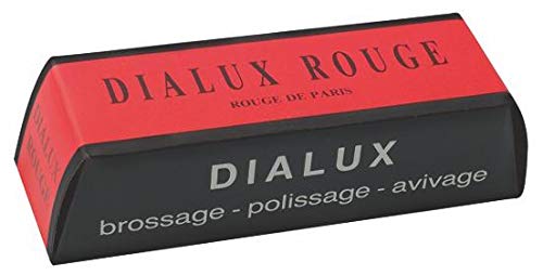 Pasta abrillantadora Dialux roja Rouge de Paris para oro pulido joyas relojes