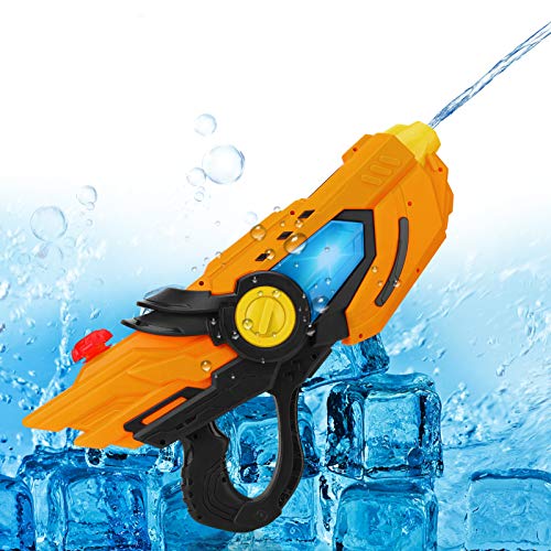 Pistola de Agua, CestMall Pistola de Agua eléctrica de Juguete con Pistola de Agua Ligera con Capacidad de 600 ml, 6-10 m de Largo Alcance, Pistola de Agua de plástico, diversión en el Agua Pistola de Agua, CestMall Pistola de Agua eléctrica de Juguete con Pistola de Agua Ligera con Capacidad de 600 ml, 6-10 m de Largo Alcance, Pistola de Agua de plástico, diversión en el Agua