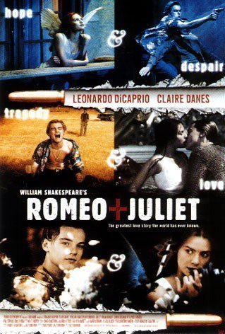Póster Grande de Papel Clásico de Película 'Romeo and Juliet' - Mide 100 x 70 cm aproximadamente Póster Grande de Papel Clásico de Película 'Romeo and Juliet' - Mide 100 x 70 cm aproximadamente