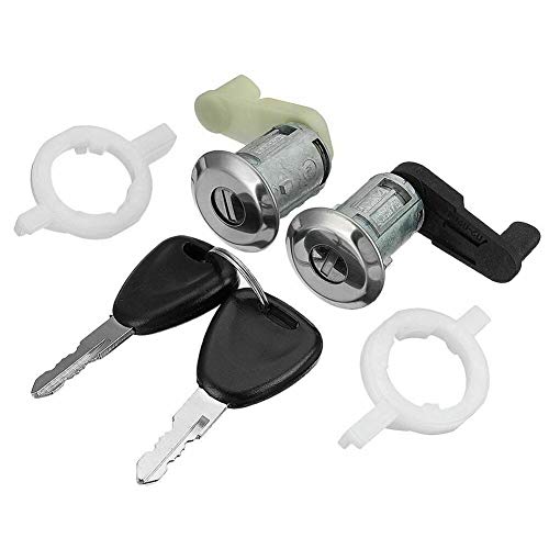 ProPlip - 2 cerraduras y 2 llaves compatibles con Clio Master Renault Megane Scenic Thalia 77014689881 77014689882