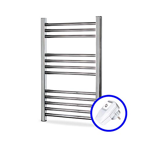 Radiador Eléctrico Secatoallas Cicsa ZETA DRY * Toalleros Eléctricos (Medidas 700 x 500 mm) 250 Watios * Secatoallas En Color Cromado * 2 AÑOS de Garantía Radiador Eléctrico Secatoallas Cicsa ZETA DRY * Toalleros Eléctricos (Medidas 700 x 500 mm) 250 Watios * Secatoallas En Color Cromado * 2 AÑOS de Garantía