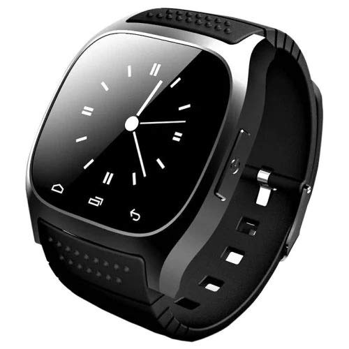Rastreador de ejercicios Usable Bluetooth Smart Watch Smart Health Podómetro Sleep Monitor Alerta Reloj Teléfono con ranura for cámara de tarjeta SIM for Android [Funciones completas] IOS [Funciones p