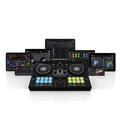 Reloop AMS-BUDDY Buddy Controlador DJ de alto rendimiento y muy compacto para el software djay en todas las plataformas iOS, Mac, PC
