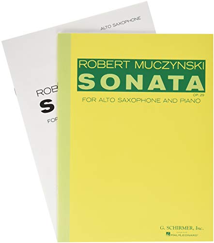 Robert Muczynski Sonata For Alto Saxophone And Piano Op.29 Asax