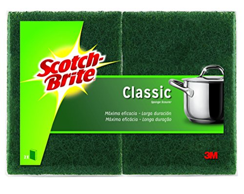 Scotch-Brite Classic Küchenreiniger Salvauñas Laminado, Verde-Clásico, 2 Unidad