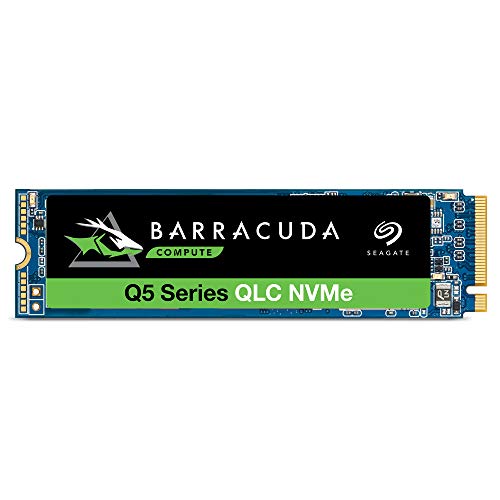 Seagate Barracuda Q5, 500 GB, Unidad SSD Interna, M.2 NVMe PCIe Gen3 ×4 (ZP500CV3A001)