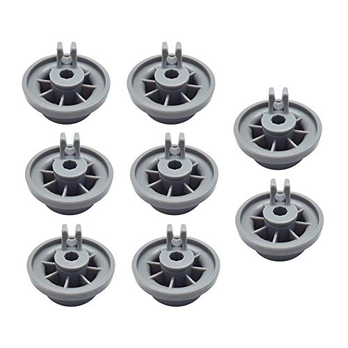 Set de 8 ruedecillas lavavajillas compatibles con Bosch, Neff y Siemens