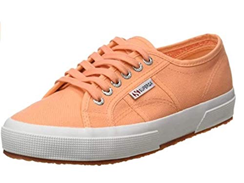 Superga 2750 COTU Classic Sneakers, Zapatillas Unisex Adulto, Naranja (Orange Melon 230), 36 EU