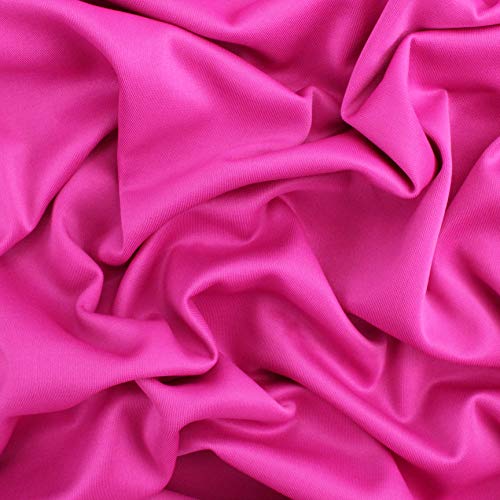Tejido Neopreno O Scuba Opaco, SOSTENIDO, con Cuerpo, Muy Suave Y con CIERTA Elasticidad Gracias AL Porcentaje DE Spandex con 150cm DE Ancho por Metros (Fucsia, 1 Metro) Tejido Neopreno O Scuba Opaco, SOSTENIDO, con Cuerpo, Muy Suave Y con CIERTA Elasticidad Gracias AL Porcentaje DE Spandex con 150cm DE Ancho por Metros (Fucsia, 1 Metro)