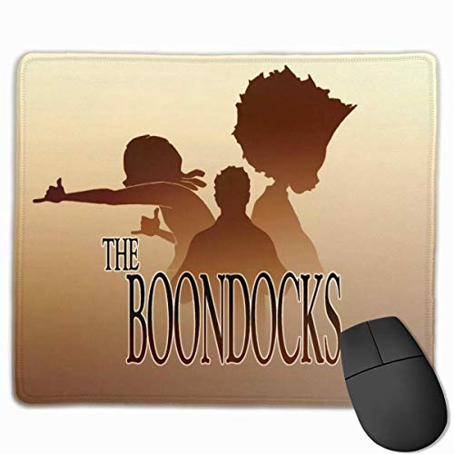 The Boondocks - Alfombrilla de ratón para juegos, antideslizante, 25 x 30 cm