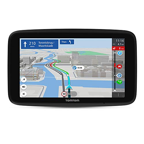 TomTom GPS para Coche GO Discover, 7 Pulgadas, con tráfico y radares, mapas del Mundo, actualizaciones rápidas Via WiFi, disponibilidad de Parking, Precios de Combustible, Soporte Click-Drive TomTom GPS para Coche GO Discover, 7 Pulgadas, con tráfico y radares, mapas del Mundo, actualizaciones rápidas Via WiFi, disponibilidad de Parking, Precios de Combustible, Soporte Click-Drive
