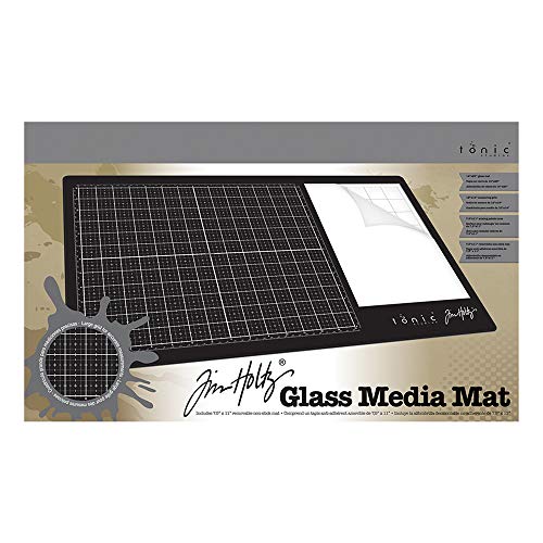 Tonic Studios - Tabla para cortar, de cristal, 35,5 x 58,3 cm