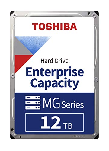 Toshiba MG Series 12 TB Enterprise Capacity Disque Dur Interne 3,5" SATA 6 Gbit/s 7200 RPM