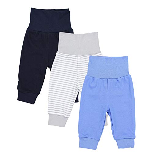 TupTam Pantalones de Bebé para Niños. Paquete de 3 uds, Mix de Colores 1, 92