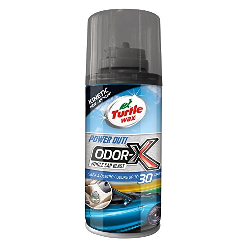 Turtle Wax Odor-X Whole Car Blast Air Freshener & Odour Remover Car Smoke Bomb Lasts Up to 30 Days (New Car 100ml)