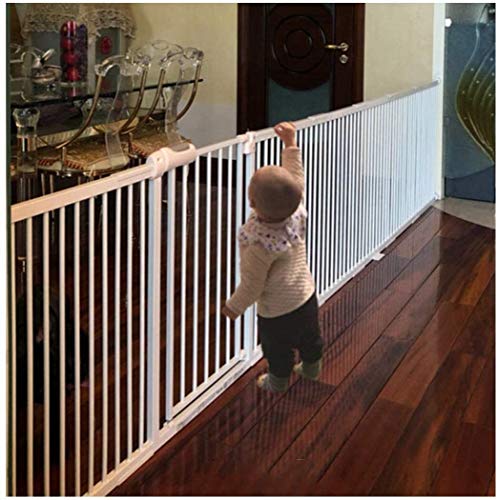 Vallas Presión Fit Seguridad Puerta de metal Soportes de 78cm de altura El ancho se puede seleccionar de 75 a 304cm puerta for mascotas bebé Puerta de jardín de barandas withExtensions disponibles Vallas Presión Fit Seguridad Puerta de metal Soportes de 78cm de altura El ancho se puede seleccionar de 75 a 304cm puerta for mascotas bebé Puerta de jardín de barandas withExtensions disponibles