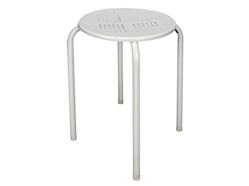 Velleman Taburete, Blanco, 28x28x45 cm, FP135W Velleman Taburete, Blanco, 28x28x45 cm, FP135W