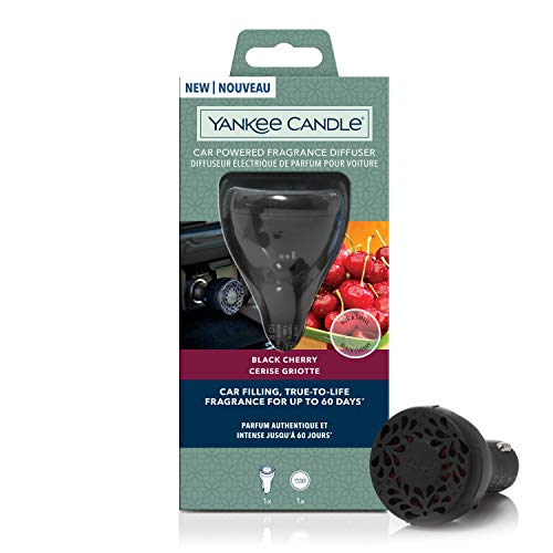 Yankee Candle 1627741E Kit de difusor de fragancia para coche, color cereza negro