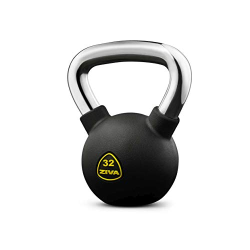 ZIVA Performance Pesa Rusa, Kettlebell, Adultos Unisex, Negro, 32 Kg ZIVA Performance Pesa Rusa, Kettlebell, Adultos Unisex, Negro, 32 Kg