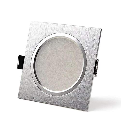 10 unids/lote lámpara de techo LED plata satinada blanco frío/cálido 5W 10W luz empotrada para gabinete Downlight 230V 110V para iluminación del hogar regulable-ColdWhite_10W 10 unids/lote lámpara de techo LED plata satinada blanco frío/cálido 5W 10W luz empotrada para gabinete Downlight 230V 110V para iluminación del hogar regulable-ColdWhite_10W