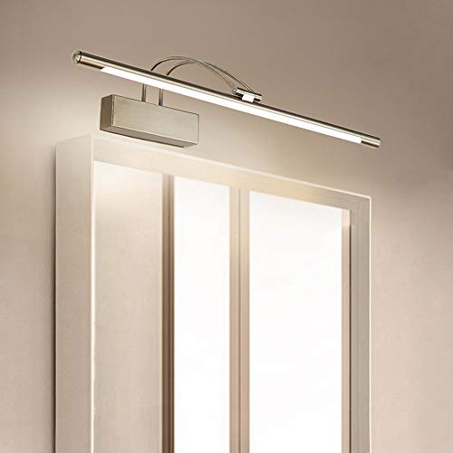 15W 81 cm 180 °ajustable LED Lámpara de Pared para Baño Espejo Bronce Aplique Luz Muebles Baño 3000K Luz Blanca Cálida