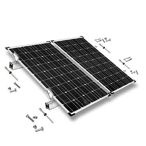 Accesorios de Montaje en Techo Tablero PNI para 2 Paneles fotovoltaicos