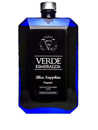 Aceite de Oliva Virgen Extra Verde Esmeralda Blue Sapphire Picual 500 ml
