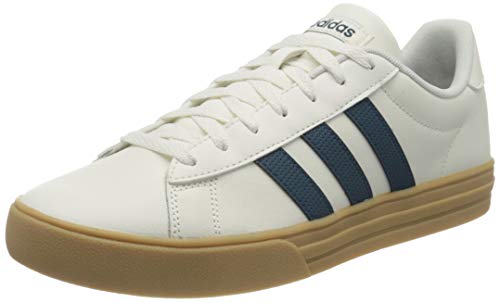 adidas Daily 2.0, Zapatillas Hombre, Cloud White/Tech Mineral/Gum 3, 46 2/3 EU