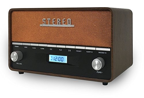 AKAI R200 Radio Vintage Madera, Bluetooth