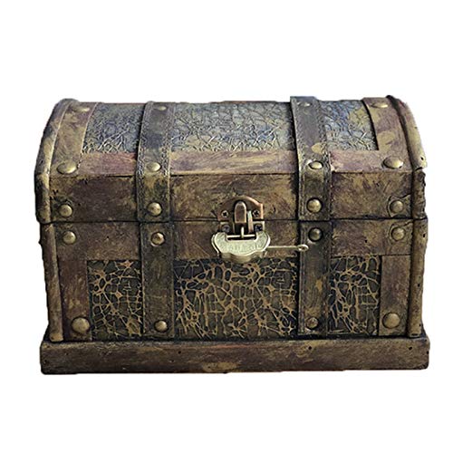 AKBQ Caja De Tesoros De La Vendimia Organizador De Almacenamiento De Joyería Retro De Joyería Retro para La Decoración De Escritorio De Almacenamiento De Gema (con Tamaño De Bloqueo S/M/S + M),S AKBQ Caja De Tesoros De La Vendimia Organizador De Almacenamiento De Joyería Retro De Joyería Retro para La Decoración De Escritorio De Almacenamiento De Gema (con Tamaño De Bloqueo S/M/S + M),S