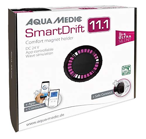 Aqua Medic SmartDrift 11.1 Ultra Silent Bomba de flujo compacta, control mediante aplicación o controlador (incluido)
