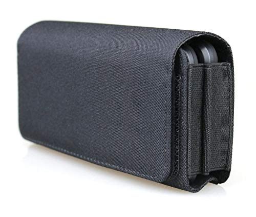 aubaddy Funda horizontal de doble teléfono para dos teléfonos, funda de nailon con clip de cinturón para 2 iPhone 12 Pro Max 11 Pro Max Samusng Note 20 Ultra 5G Note 10+ Galaxy S20 Plus S20 FE A71 A51 aubaddy Funda horizontal de doble teléfono para dos teléfonos, funda de nailon con clip de cinturón para 2 iPhone 12 Pro Max 11 Pro Max Samusng Note 20 Ultra 5G Note 10+ Galaxy S20 Plus S20 FE A71 A51