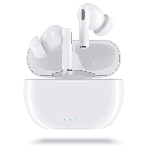 Auriculares inalámbricos con Sonido estéreo Brillante HD, Auriculares Bluetooth con reducción de Ruido, Auriculares inalámbricos para un Control táctil fácil y una conexión rápida Auriculares inalámbricos con Sonido estéreo Brillante HD, Auriculares Bluetooth con reducción de Ruido, Auriculares inalámbricos para un Control táctil fácil y una conexión rápida