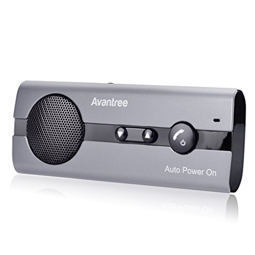 Avantree 10BS Kit Bluetooth Manos Libres para Coche para la Visera con Sensor de Movimiento y Encendido Automático, Altavoz Inalámbrico para el Coche, Soporta GPS, Compatible con iPhone y Samsung Avantree 10BS Kit Bluetooth Manos Libres para Coche para la Visera con Sensor de Movimiento y Encendido Automático, Altavoz Inalámbrico para el Coche, Soporta GPS, Compatible con iPhone y Samsung