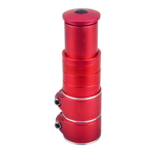 Azarxis Adaptador para Manillar de Bicicleta de Aleación de Aluminio Flexible Fácil Instalación Apto para Bicicleta de Montaña, Bicicleta de Carretera, MTB, BMX (Rojo - Nueva Versión) Azarxis Adaptador para Manillar de Bicicleta de Aleación de Aluminio Flexible Fácil Instalación Apto para Bicicleta de Montaña, Bicicleta de Carretera, MTB, BMX (Rojo - Nueva Versión)