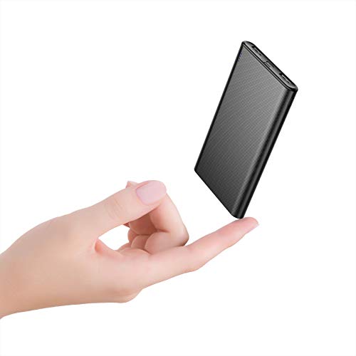 BABAKA Ultra Compacto Power Bank 10000mAh Carga Rápida Batería Externa con 2 Entradas (Micro y Type C) y 2 USB Salidas Cargador Portatil para Smartphones Tableta y Más BABAKA Ultra Compacto Power Bank 10000mAh Carga Rápida Batería Externa con 2 Entradas (Micro y Type C) y 2 USB Salidas Cargador Portatil para Smartphones Tableta y Más