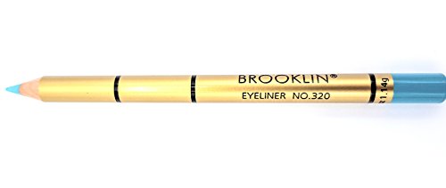 Brooklin - Lápiz de ojos Color Verde Turquesa Nº320 duradero